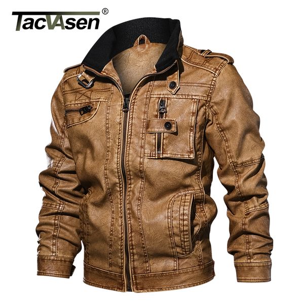tacvasen men tactical leather jacket winter bomber jacket slim casual jacket autumn motorcycle windbreaker td-qzqq-024, Black;brown
tacvasen men tactical leather jacket winter bomber jacket slim casual jacket autumn motorcycle windbreaker td-qzqq-024, Black;brown