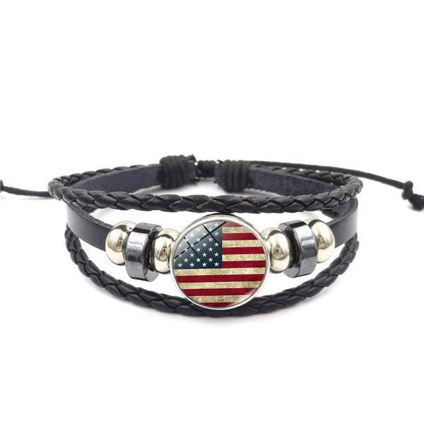 10 Countries National Flags Bracelet Multilayer Woven Beaded Leather Charm Bracelet The Best Gift For Patriots
10 Countries National Flags Bracelet Multilayer Woven Beaded Leather Charm Bracelet The Best Gift For Patriots