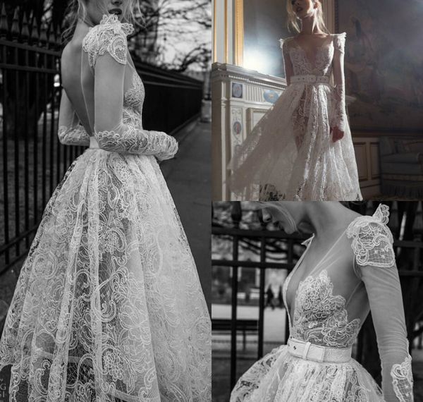 2019 inbal dror short wedding dresses a line deep v neck illusion backless bohemian bridal gowns appliques lace wedding dress plus, White
2019 inbal dror short wedding dresses a line deep v neck illusion backless bohemian bridal gowns appliques lace wedding dress plus, White