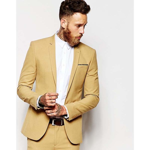 casual yellow men suit slim fit groom tuxedos 2 piece mens wedding party suits groomsman bridegroom attire (jacket+pants) 2017, White;black
casual yellow men suit slim fit groom tuxedos 2 piece mens wedding party suits groomsman bridegroom attire (jacket+pants) 2017, White;black