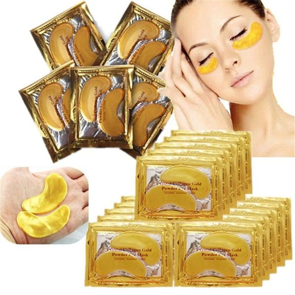 New Collagen Crystal Eye Masks Moisturizing Eye Masks Moisturizer Masks Collagen Gold Powder Eye Mask 2801075