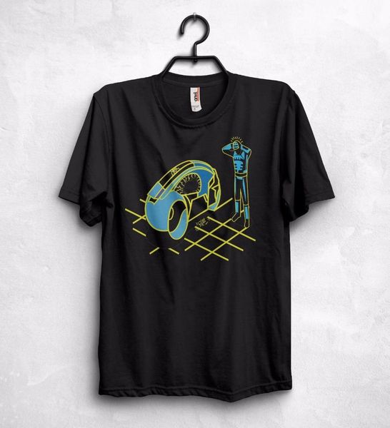 tron crash t shirt jeff bridges garrett hedlund olivia wilde movie present 100% cotton short sleeve o-neck tee shirts, White;black
tron crash t shirt jeff bridges garrett hedlund olivia wilde movie present 100% cotton short sleeve o-neck tee shirts, White;black