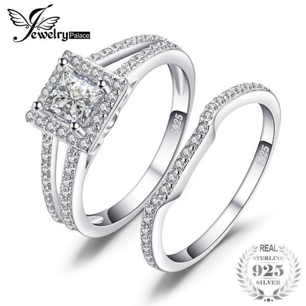 jewelrypalace wedding engagement ring sets pure 925 sterling silver jewelry brand birthday present for women fashion jewelry, Golden;silver
jewelrypalace wedding engagement ring sets pure 925 sterling silver jewelry brand birthday present for women fashion jewelry, Golden;silver
