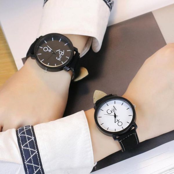 2018 new fashion couples watch girl & boy casual analog leather sport wrist watches for women men quartz watch clock kol saati, Slivery;brown
2018 new fashion couples watch girl & boy casual analog leather sport wrist watches for women men quartz watch clock kol saati, Slivery;brown