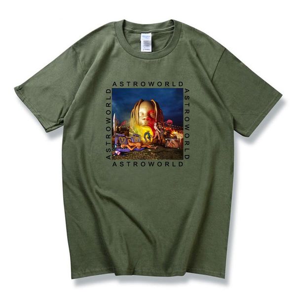astroworld cover printed casual travis scott designer tshirts male hip hop crew neck short sleeve cotton tees, White;black
astroworld cover printed casual travis scott designer tshirts male hip hop crew neck short sleeve cotton tees, White;black