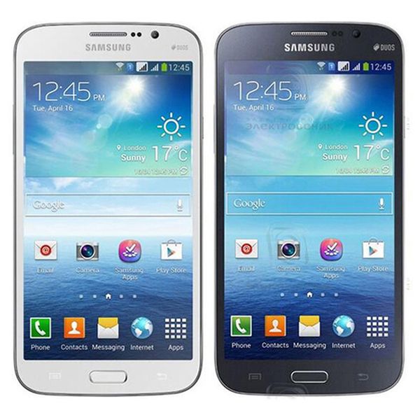 

Восстановленное Оригинальный Samsung Galaxy Mega 5,8 i9152 Dual SIM 5,8 дюйма Dual Core 1,5 ГБ + 8 ГБ памяти 8MP 3G разблокирована Android телефона DHL 10PC