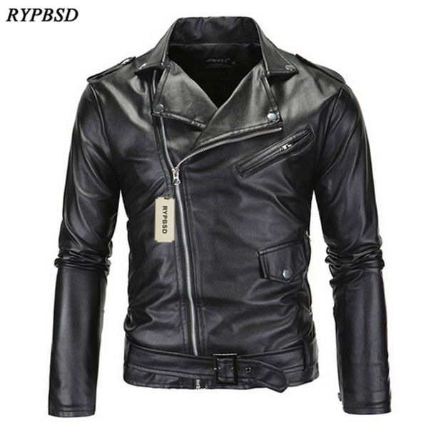 motorcycle jacket men lapels slash zipper punk leather jackets and coats 2018 mens leather jackets men's, Black
motorcycle jacket men lapels slash zipper punk leather jackets and coats 2018 mens leather jackets men's, Black