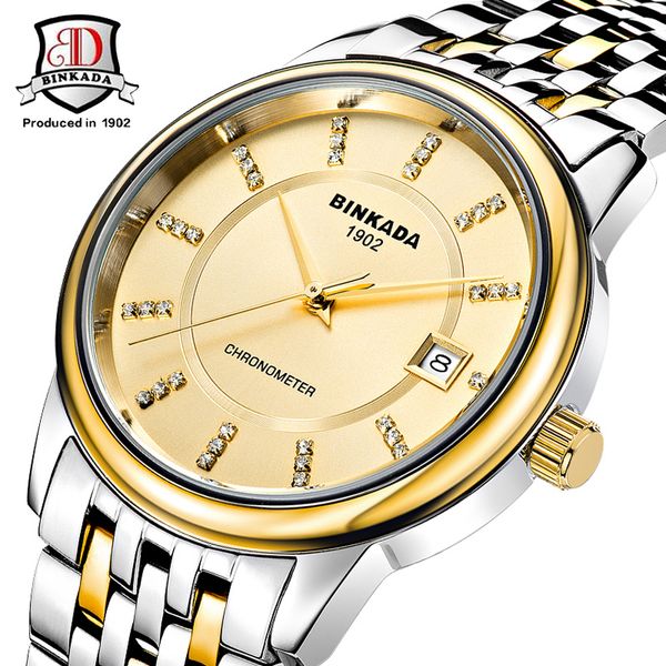 2017 binkada vintage automatic mechanical watch mens thin fashion waterproof male wristwatches, Slivery;brown
2017 binkada vintage automatic mechanical watch mens thin fashion waterproof male wristwatches, Slivery;brown