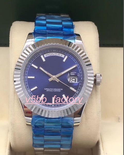 excellent men's fashion wristwatches228239 228238 blue dial day-date 41mm asia eta 2813 movement automatic mens watch watches, Slivery;brown
excellent men's fashion wristwatches228239 228238 blue dial day-date 41mm asia eta 2813 movement automatic mens watch watches, Slivery;brown