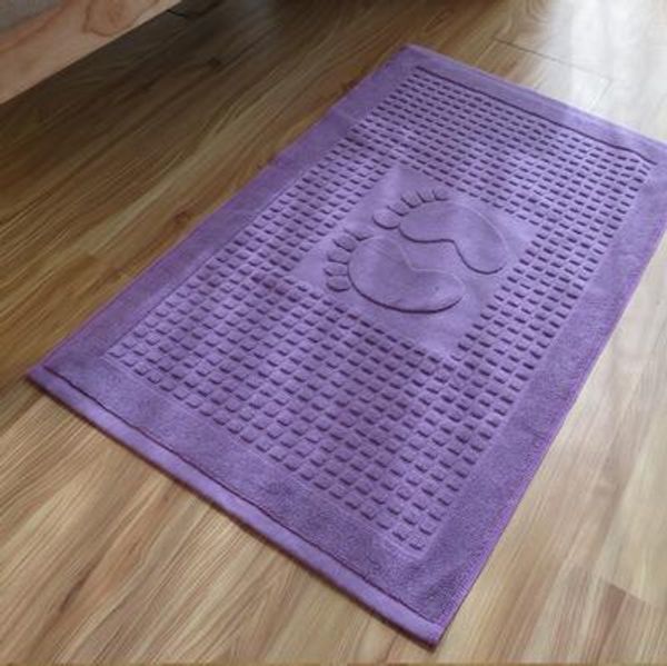 new 100% cotton footprint l flool mats bathroom towels absorbent non-slip carpets step foot pad kitchen rugs 75x45cm tapete
new 100% cotton footprint l flool mats bathroom towels absorbent non-slip carpets step foot pad kitchen rugs 75x45cm tapete
