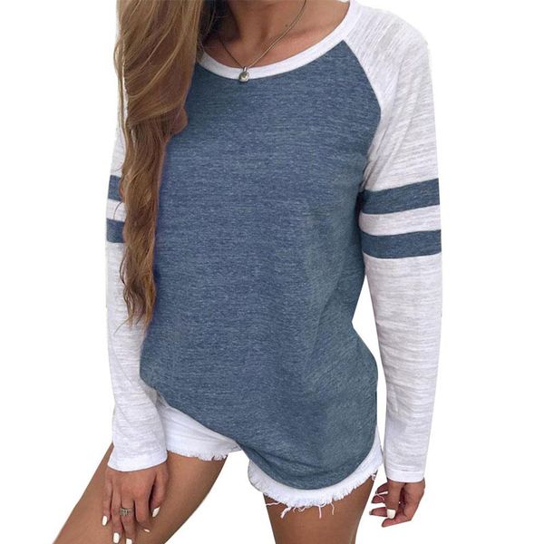 2017 new arrivals red white stripe patchwork casual women tees long sleeve vintage simple style o-neck t-shirt ladies solid
2017 new arrivals red white stripe patchwork casual women tees long sleeve vintage simple style o-neck t-shirt ladies solid