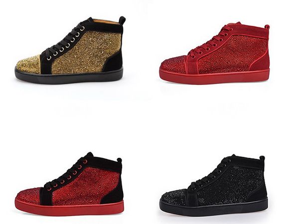 new high crystal studded lace up causal shoe man woman sneaker blue black white flat bottom party shoes size 35-47
new high crystal studded lace up causal shoe man woman sneaker blue black white flat bottom party shoes size 35-47