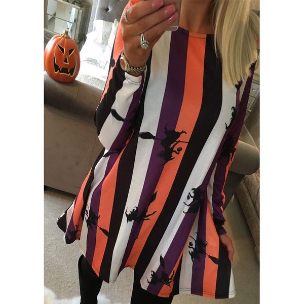 zmvkgsoa autumn women casual long sleeve dresses o-neck witch print halloween costume dress y10031, Black;red
zmvkgsoa autumn women casual long sleeve dresses o-neck witch print halloween costume dress y10031, Black;red