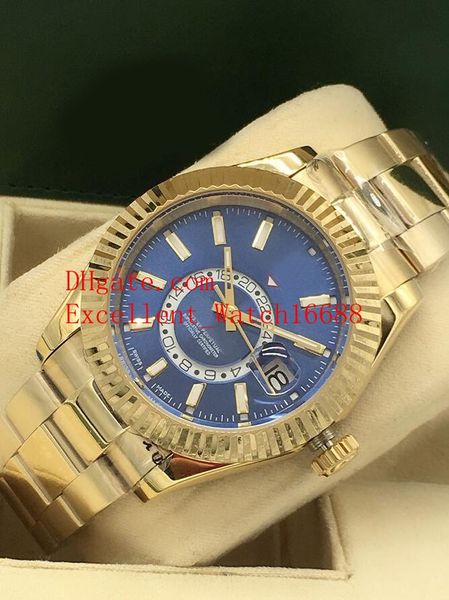 5 style sell fashion watches 42 mm 326938 326933 326934 sky dweller 18k yellow gold asian 2813 automatic mechanical men's wristwatch, Slivery;brown
5 style sell fashion watches 42 mm 326938 326933 326934 sky dweller 18k yellow gold asian 2813 automatic mechanical men's wristwatch, Slivery;brown