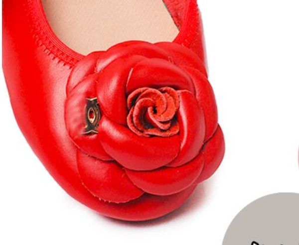 Women Folding yoga ballet flats luxury fashion brand sexy Genuine Leather classic cute Camellia simple ladies party drive casual shoes
Women Folding yoga ballet flats luxury fashion brand sexy Genuine Leather classic cute Camellia simple ladies party drive casual shoes