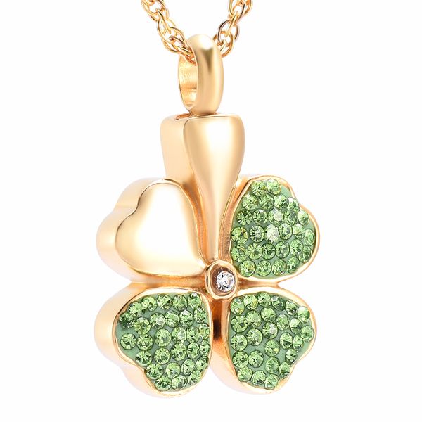 ijd8533 crystal four leaf clover cremation jewelry hold loved ones ashes keepsake cremation urn necklace, Silver
ijd8533 crystal four leaf clover cremation jewelry hold loved ones ashes keepsake cremation urn necklace, Silver