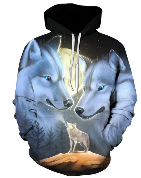 новые моды для мужчин / женщин волк смешно 3d печатных crewneck толстовка толстовки мода повседневная толстовки h42, Black
новые моды для мужчин / женщин волк смешно 3d печатных crewneck толстовка толстовки мода повседневная толстовки h42, Black