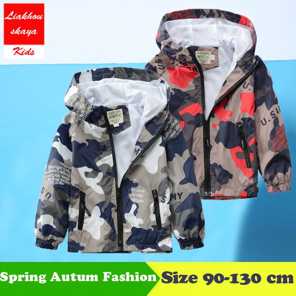 2018 new boy/girls outwear children's camouflage hooded jackets for boys handsome kid long sleeve windbreaker spring/autumn, Blue;gray
2018 new boy/girls outwear children's camouflage hooded jackets for boys handsome kid long sleeve windbreaker spring/autumn, Blue;gray