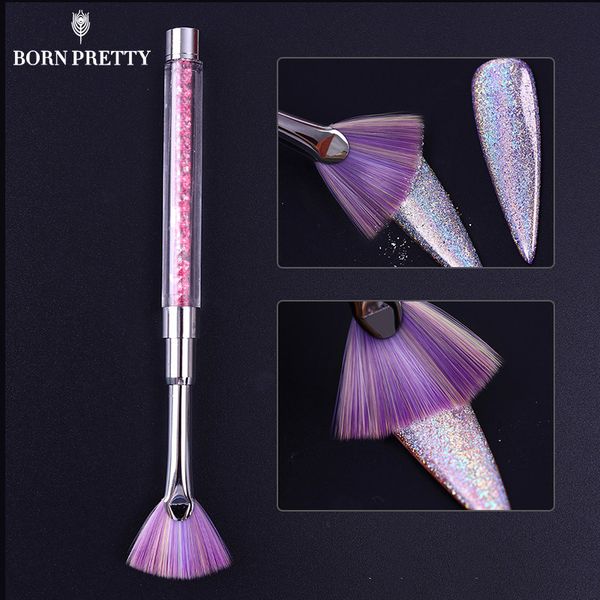 fan shape nail cleaning brush gradient unicorn pink rhinestone handle dust glitter powder remover pen manicure nail art tools, Yellow
fan shape nail cleaning brush gradient unicorn pink rhinestone handle dust glitter powder remover pen manicure nail art tools, Yellow