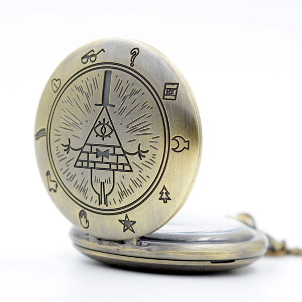antique vintage steampunk cute bill cipher gravity falls quartz pocket watch analog pendant necklace men women relogio de bolso, Slivery;golden
antique vintage steampunk cute bill cipher gravity falls quartz pocket watch analog pendant necklace men women relogio de bolso, Slivery;golden