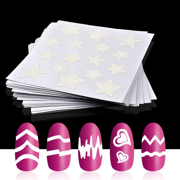24pcs/set nail sticker stencil tips guide french style swirls diy manicure wave line nail art decals 3d styling art tools, Black
24pcs/set nail sticker stencil tips guide french style swirls diy manicure wave line nail art decals 3d styling art tools, Black