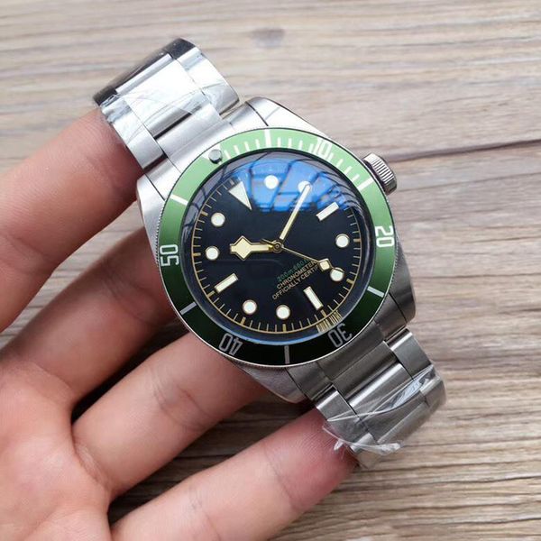 2019 Горячие Наручные часы Black Bay Автоматическая Movment нержавеющей стали Green Sport Мужск 
2019 Горячие Наручные часы Black Bay Автоматическая Movment нержавеющей стали Green Sport Мужск