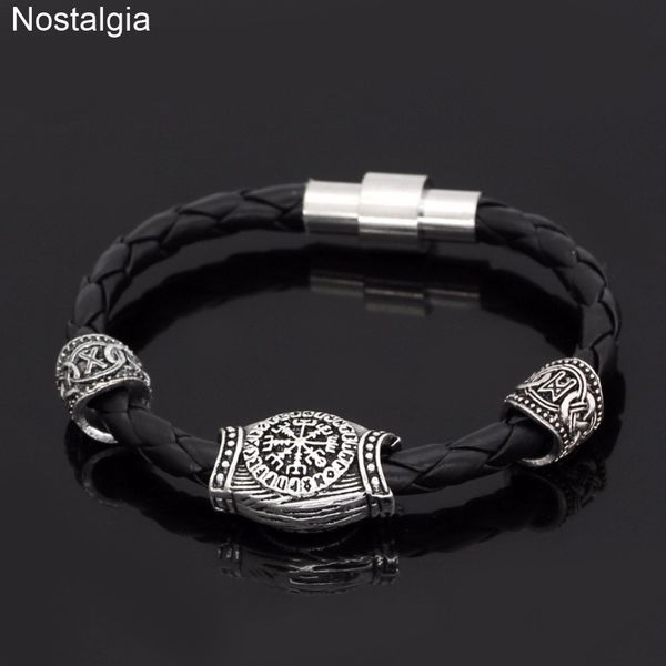 retro compass runes beads love magnetic bracelet vikingos accessories mens womens bangle, Black
retro compass runes beads love magnetic bracelet vikingos accessories mens womens bangle, Black