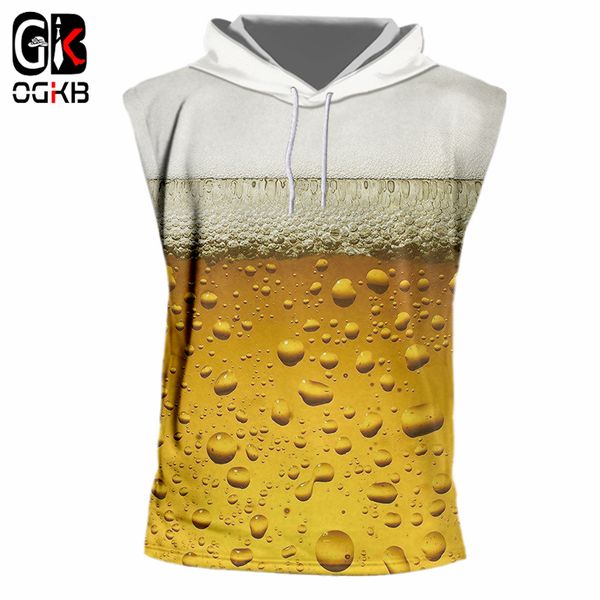 ogkb new summer cool print fresh beer 3d hooded tank for women/men' harajuku style hiphop sleeveless tracksuit pullover, White;black
ogkb new summer cool print fresh beer 3d hooded tank for women/men' harajuku style hiphop sleeveless tracksuit pullover, White;black