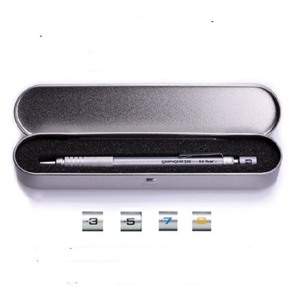 японский pentel механического карандаша draughting карандаш graphgear 500 с железом футляром 0,3 0,5 0,7 0,9 4 шт / много
японский pentel механического карандаша draughting карандаш graphgear 500 с железом футляром 0,3 0,5 0,7 0,9 4 шт / много