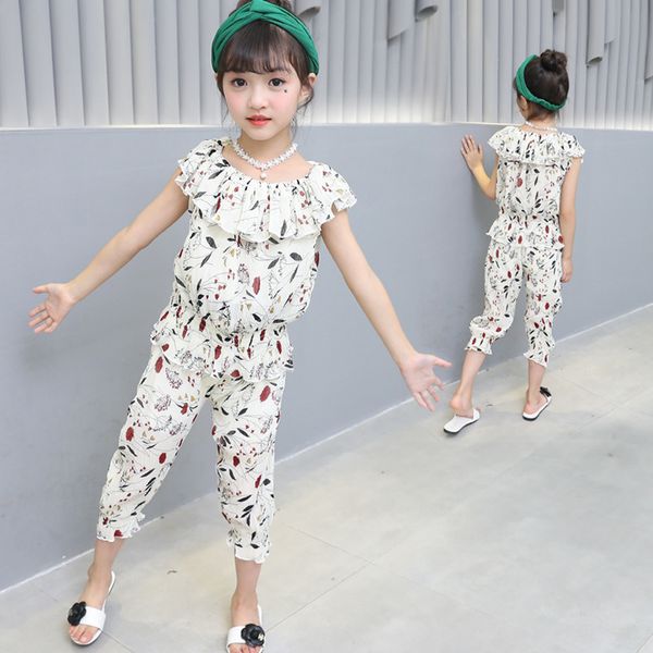 floral chiffon girls clothing sets teens summer kids clothing sets for girls clothes suits 2 pieces set blouses shorts baby, White
floral chiffon girls clothing sets teens summer kids clothing sets for girls clothes suits 2 pieces set blouses shorts baby, White