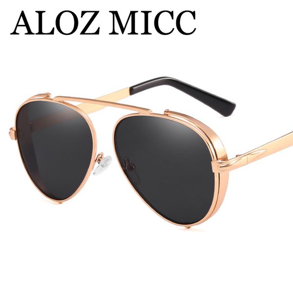 oversized steampunk pilot sunglasses women men brand design fashion metal oval frame sun glasses uv400 oculos de sol a485, White;black
oversized steampunk pilot sunglasses women men brand design fashion metal oval frame sun glasses uv400 oculos de sol a485, White;black