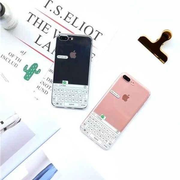 B10 keyboard forg tpu clear ca e for iphone7 plu protective back cover for iphone6 6 plu 4 7 5 5inch B10 keyboard forg tpu clear ca e for iphone7 plu protective back cover for iphone6 6 plu 4 7 5 5inch