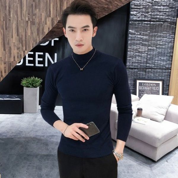 2020 autumn new men's turtleneck sweaters pullover male solid color slim fit turtleneck sweater knitted pullovers s-2xl, White;black
2020 autumn new men's turtleneck sweaters pullover male solid color slim fit turtleneck sweater knitted pullovers s-2xl, White;black