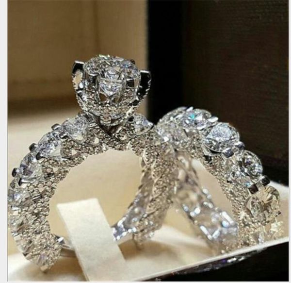 new jewelry, european and american ladies diamond drill six claw mosaic fashion to ring diamond ring, Silver
new jewelry, european and american ladies diamond drill six claw mosaic fashion to ring diamond ring, Silver