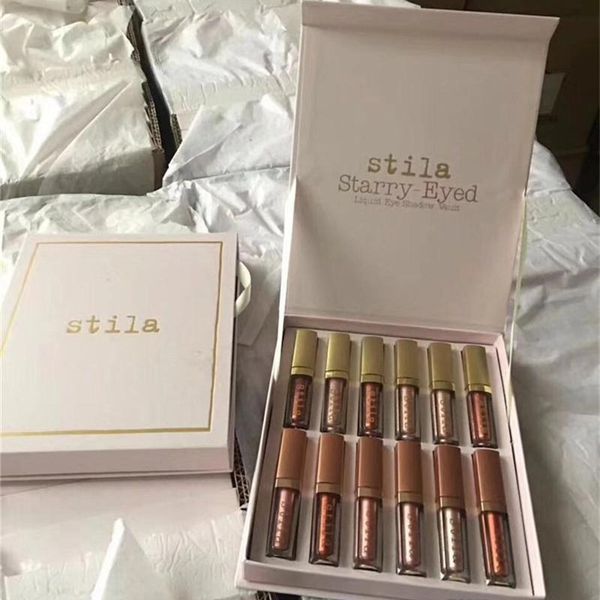 Stila Eye For Elegance Set Starry-Eyed Liquid Eye Shadow Vault Travel Makeup Glow Set Eye Cosmetics 12 Colors
Stila Eye For Elegance Set Starry-Eyed Liquid Eye Shadow Vault Travel Makeup Glow Set Eye Cosmetics 12 Colors