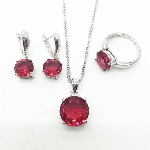 925 sterling silver jewelry rose zircon white cz jewelry sets women earrings/pendant/necklace/rings, Slivery;golden 
925 sterling silver jewelry rose zircon white cz jewelry sets women earrings/pendant/necklace/rings, Slivery;golden