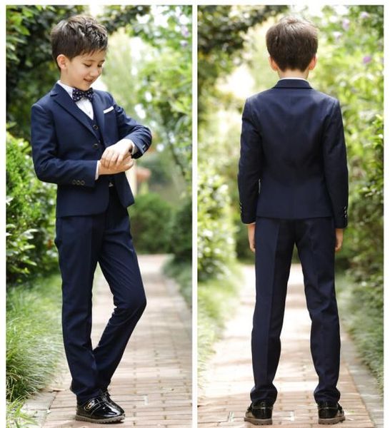 2018 three pieces boy wedding groom tuxedos for boys teens tuxedo custom made children party formal pant suits dinner suits, Black
2018 three pieces boy wedding groom tuxedos for boys teens tuxedo custom made children party formal pant suits dinner suits, Black