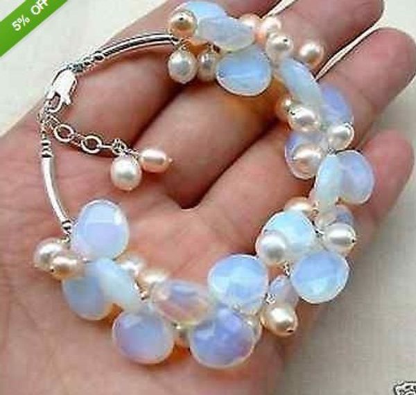 opal new natural exquisite moonstone fresh water pearl bracelet wedding girl woman men quartz jewelry silver hook gem, Slivery;golden
opal new natural exquisite moonstone fresh water pearl bracelet wedding girl woman men quartz jewelry silver hook gem, Slivery;golden