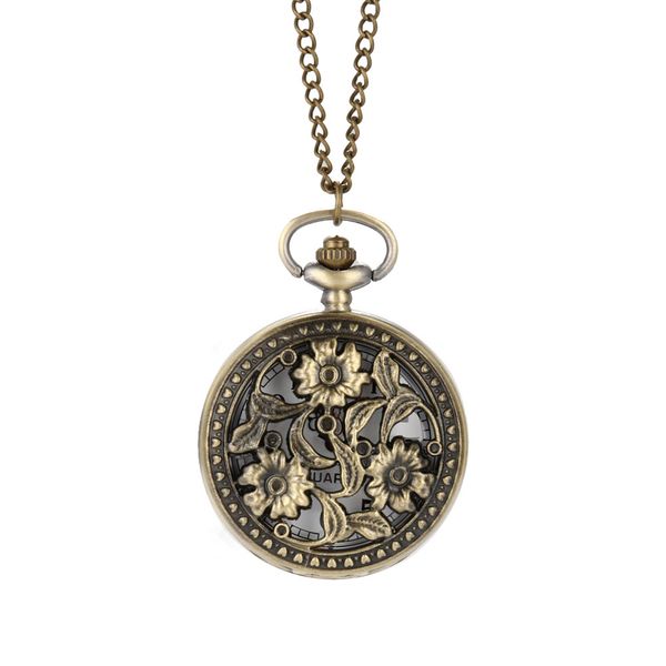 vintage retro flower hollow out cover quartz pocket watch sweater chain necklace pendant clock gifts lxh, Slivery;golden
vintage retro flower hollow out cover quartz pocket watch sweater chain necklace pendant clock gifts lxh, Slivery;golden