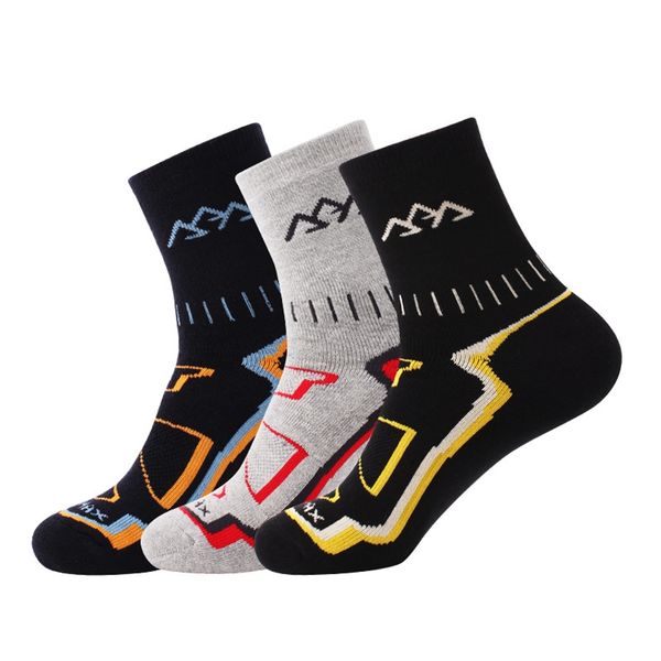 3 pairs santo men outdoor hiking socks breathable climbing camping socks quick drying cloth, Black
3 pairs santo men outdoor hiking socks breathable climbing camping socks quick drying cloth, Black