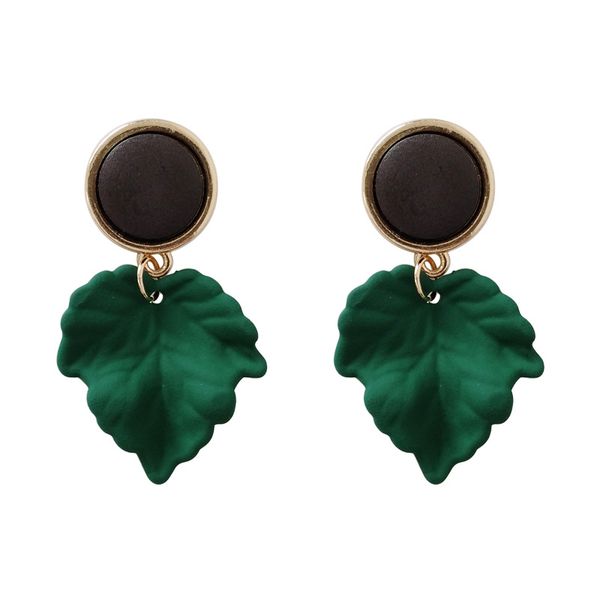 japan forest style natural clip earring wooden green leaf shape clip earrings no pierced hole vintage khaki round earrings, Silver
japan forest style natural clip earring wooden green leaf shape clip earrings no pierced hole vintage khaki round earrings, Silver