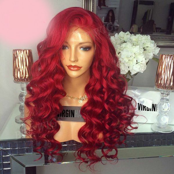 2018 a aaaaaa 100 unproce ed remy virgin human hair red long big curly full lace wig for women
2018 a aaaaaa 100 unproce ed remy virgin human hair red long big curly full lace wig for women