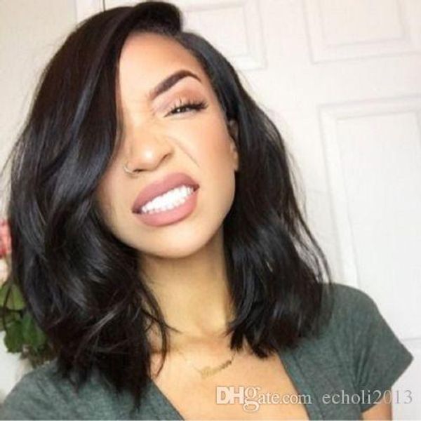 body wave bob lace front wigs human hair for black women brazilian virgin wet wavy pre plucked with baby hairs diva1 130% density, Black;brown
body wave bob lace front wigs human hair for black women brazilian virgin wet wavy pre plucked with baby hairs diva1 130% density, Black;brown