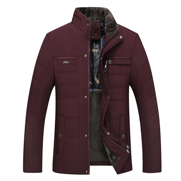 2018 the new winter jacket man thick cotton - padded jacket and velvet collar to the cold winter, Black
2018 the new winter jacket man thick cotton - padded jacket and velvet collar to the cold winter, Black