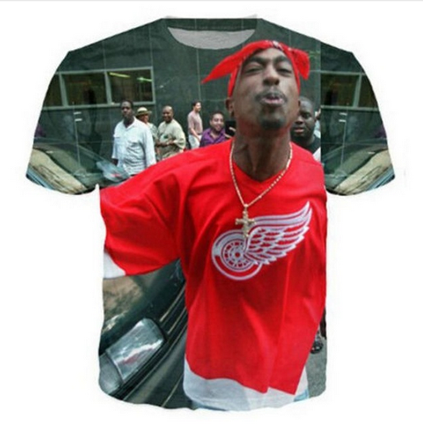 fashion mens/womans 2pac tupac summer style funny 3d print casual t-shirt plus size zgx022, White;black
fashion mens/womans 2pac tupac summer style funny 3d print casual t-shirt plus size zgx022, White;black