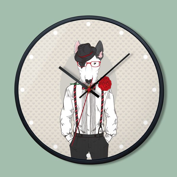 dog cartoon glass metal round living room wall clocks modern european creative quartz movement silent hanging clocks
dog cartoon glass metal round living room wall clocks modern european creative quartz movement silent hanging clocks