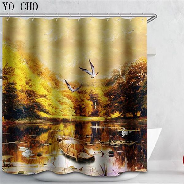 3d scenery bathroom curtain castle lake bird castle shower curtain fabric waterproof flower village bath with hooks
3d scenery bathroom curtain castle lake bird castle shower curtain fabric waterproof flower village bath with hooks