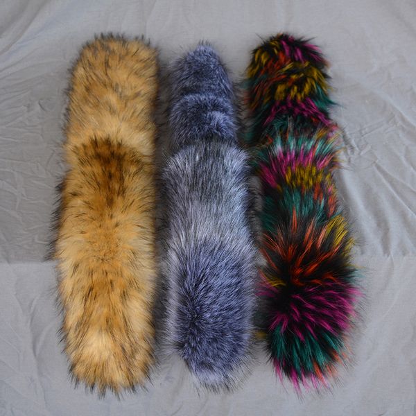 lady faux raccoon fur collar winter women jacket hood fur decorative collar multi color fake fur customerized collar, Blue;gray
lady faux raccoon fur collar winter women jacket hood fur decorative collar multi color fake fur customerized collar, Blue;gray