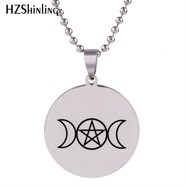 new triple goddess stainless steel pendant round handmade necklace silver art jewelry necklace ball chain gifts
new triple goddess stainless steel pendant round handmade necklace silver art jewelry necklace ball chain gifts