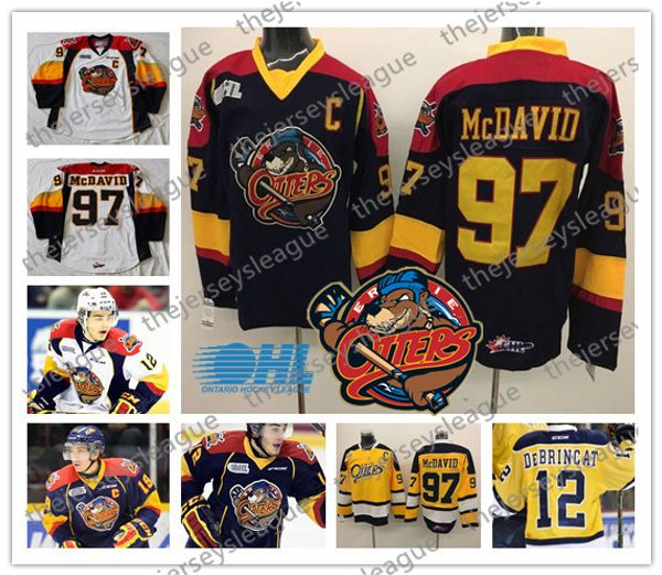 erie otters custom any number any name good quality stitched navy blue yellow white ohl #97 connor mcdavid hockey jerseys, Black
erie otters custom any number any name good quality stitched navy blue yellow white ohl #97 connor mcdavid hockey jerseys, Black